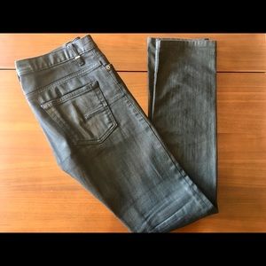 Dior Homme Black Waxed Skinny Jeans Sz. 29